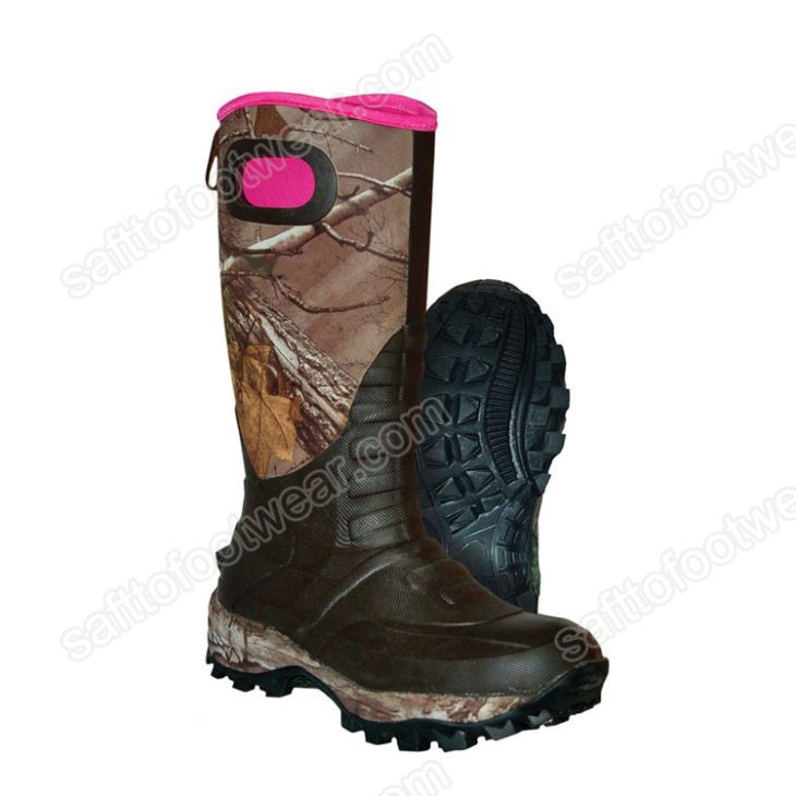 مضبوط آؤٹ سول آؤٹ ڈور ربڑ کے واٹر پروف جوتے